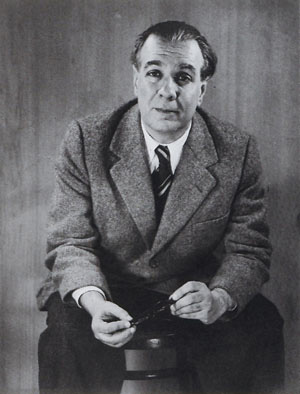 photograph of Borges from 1951