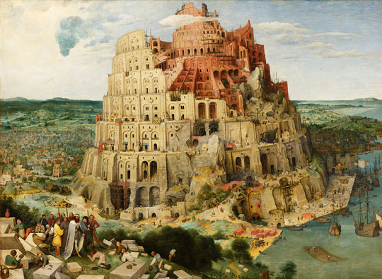 The Tower of Babel by Pieter Bruegel The Elder